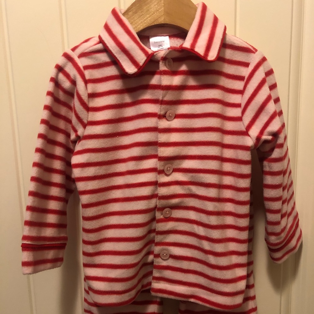 fleece pj set